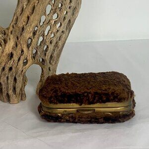 Victorian 1860s Antique Fur Coin Purse